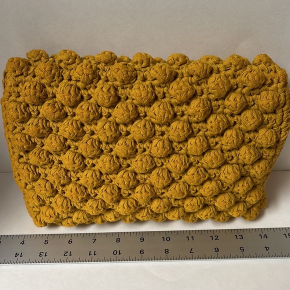 Crochet purse handbag or clutch boho style festival bag - Picture 6 of 9